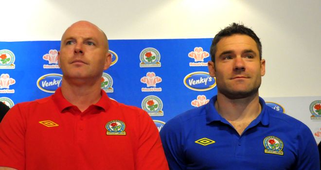 Kean and Dunn: Blackburn midfielder is backing under-fire Rovers boss