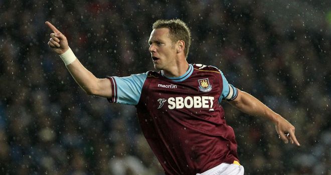 Kevin Nolan: Thinks his previous experience in the Championship is a bonus for West Ham