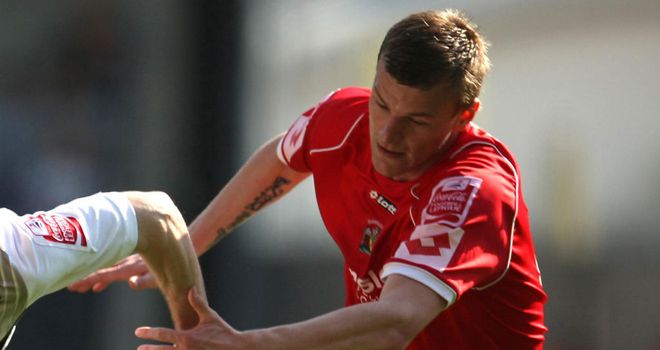 Luke Potter: Delighted after making his first-team comeback while on loan at non-league Alfreton