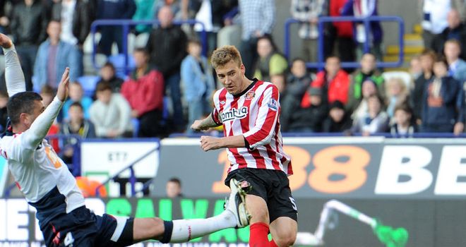 Nicklas Bendtner: The Sunderland striker has the backing of new boss Martin O'Neill