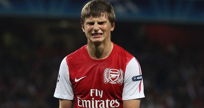 Andrey Arshavin: Arsenal midfielder has earned sympathy from manager Arsene Wenger
