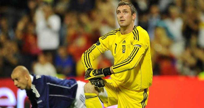 Allan McGregor: Has been named in Levein's Scotland squad