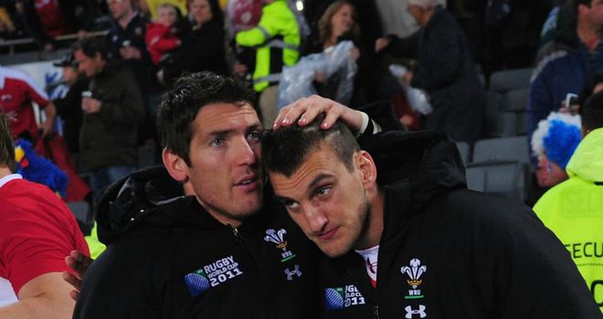 Immense: Hook (left) paid tribute to Warburton
