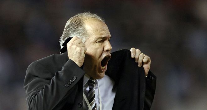 Alejandro Sabella: Has called three players up to the Argentinian squad