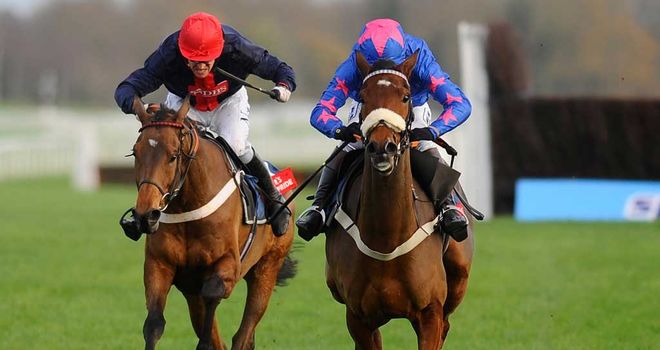Hennessy favourite Bobs Worth (left)