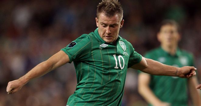 Simon Cox: Hoping to feature for Ireland at Euros this summer