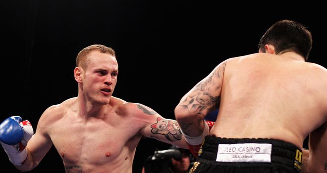 George Groves: back in action