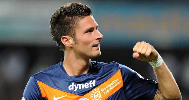 Olivier Giroud: Montpellier's owner claims Newcastle United are 'too small' a club for the striker