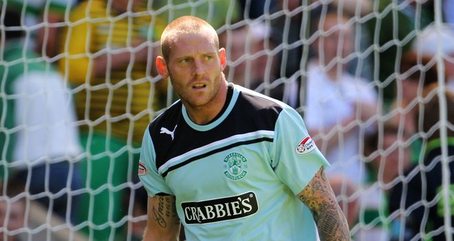 Graham Stack: Hibernian goalkeeper is hoping he will be fit for the Scottish Cup final