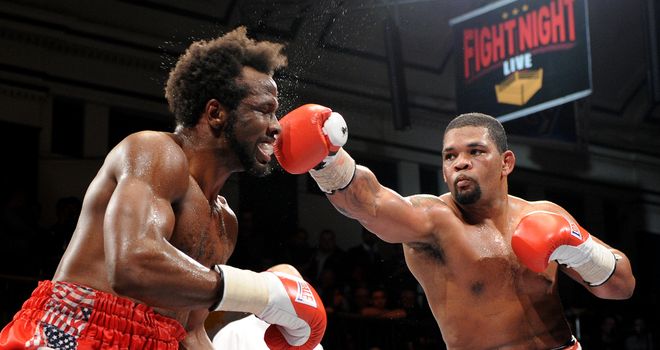 Mike Perez (r) is ready to star in Belfast (Leigh Dawney)