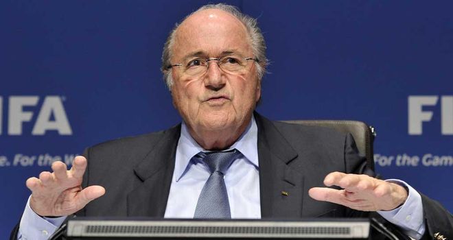 Sepp Blatter: FIFA president has sparked controversy this week with comments on racism