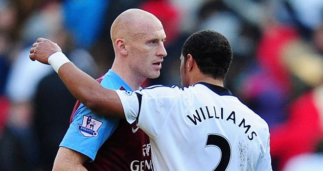 James Collins: Poised for a move back to West Ham from Aston Villa