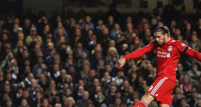 Andy Carroll: Has found the net just four times in his 20 appearances in a Liverpool shirt