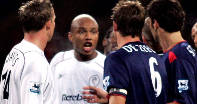 El Hadji Diouf: The controversial forward is in talks regarding an extended stay at Leeds