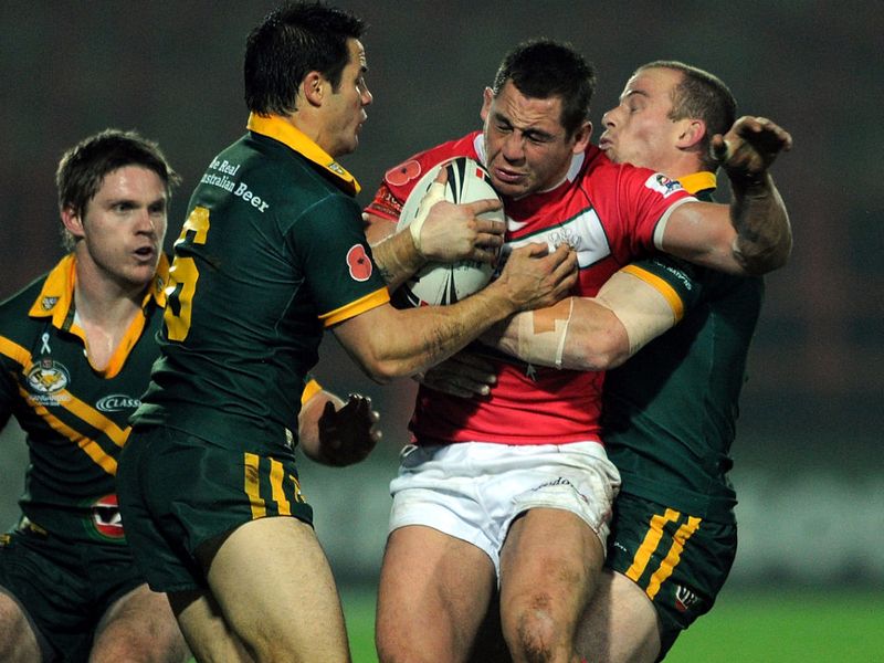 And the plucky Welsh threatened to spring a huge surprise with two early tries