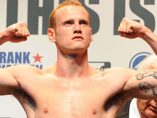 Groves: Suffered a cut in his win over Sierra