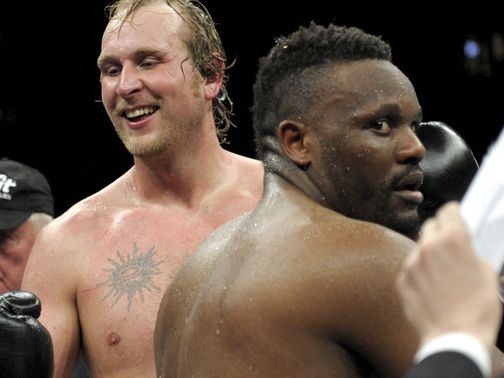 Dereck Chisora: Suffered a contentious points defeat to Robert Helenius
