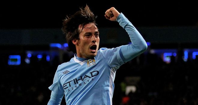 David Silva: Hoping to return to action against Wigan and aid Manchester City's title tilt
