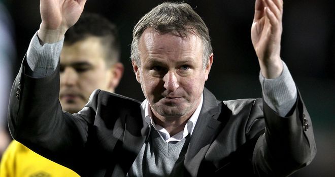 Michael O'Neill: Set to take charge of his first game as Northern Ireland manager