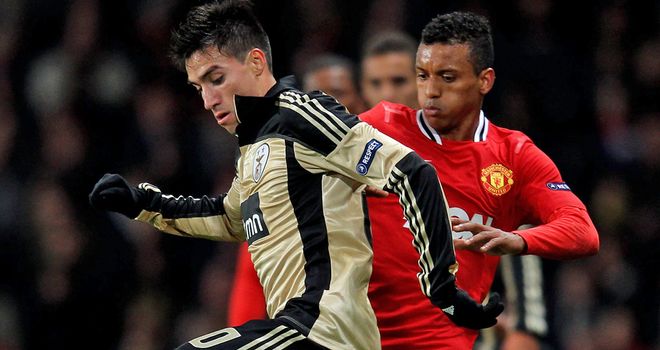 Nicolas Gaitan: Reported to be a top target for Manchester United manager Sir Alex Ferguson