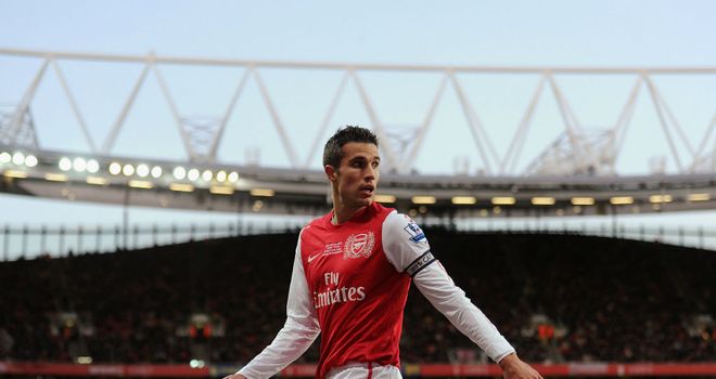 Robin van Persie: Insists Arsenal are taking things one game at a time