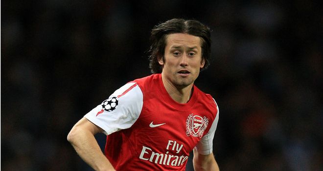 Tomas Rosicky: Arsenal midfielder will not be on the move in January transfer window
