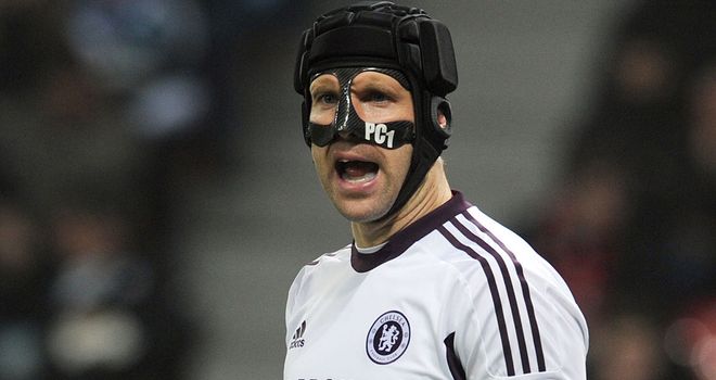 Petr Cech: The goalkeeper is backing Chelsea to advance in the Champions League