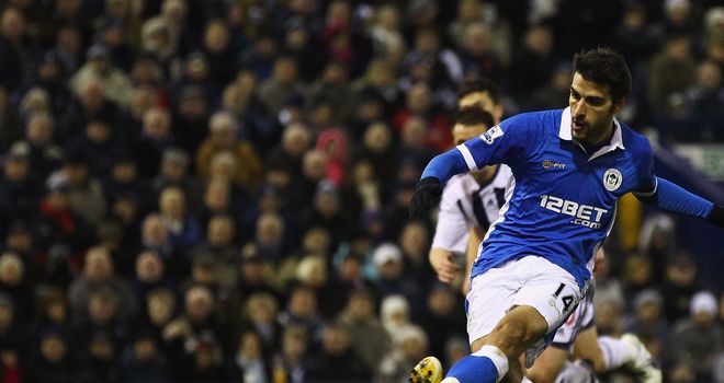 Jordi Gomez: Enjoying his football at Wigan this season