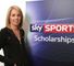 Nicola Sanders arrives at Sky Sports HQ as part of the Sky Sports Scholarship scheme