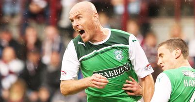 O'Hanlon: On target for Hibs