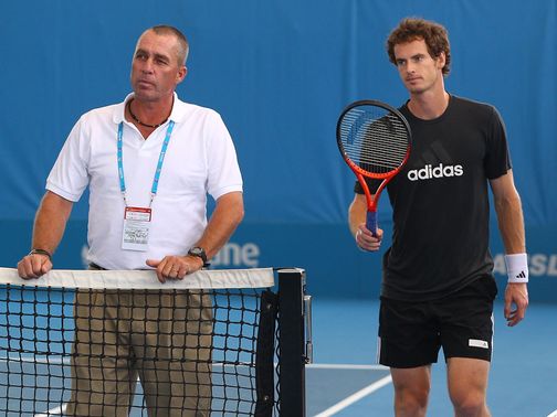 Ivan Lendl (l): Much more to come from Murray