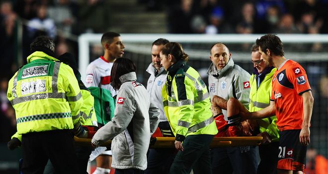 Alejandro Faurlin: QPR midfielder recovering well from cruciate ligament injury