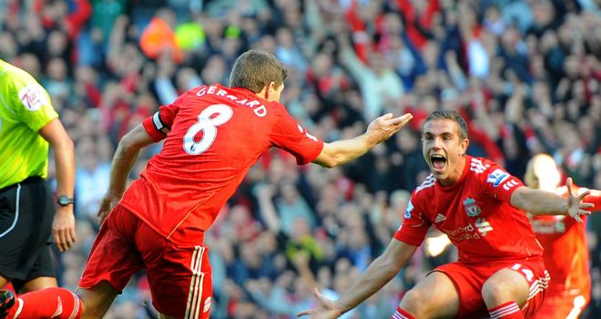 Jordan Henderson: The Liverpool midfielder is learning from Steven Gerrard
