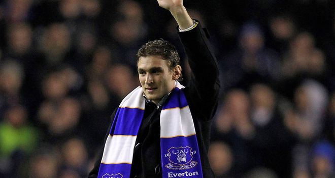 Nikica Jelavic: Has joined Everton and manager David Moyes is delighted with the signing