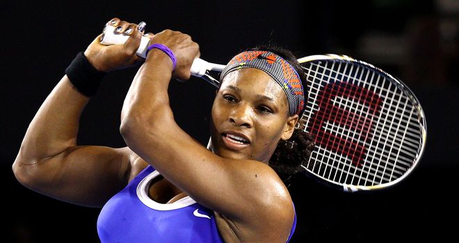 Serena Williams: Won easily on her return to Melbourne Park