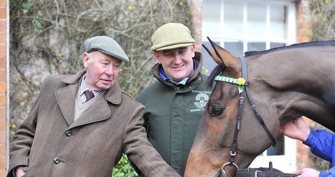 Ballabriggs with McCain and owner Trevor Hemmings