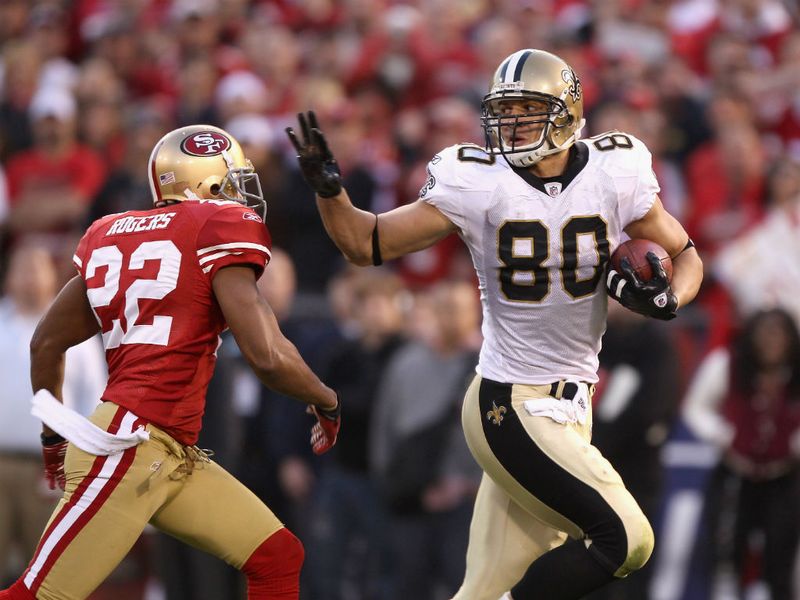 Jimmy Graham had 103 receiving yards and two touchdowns for the Saints...