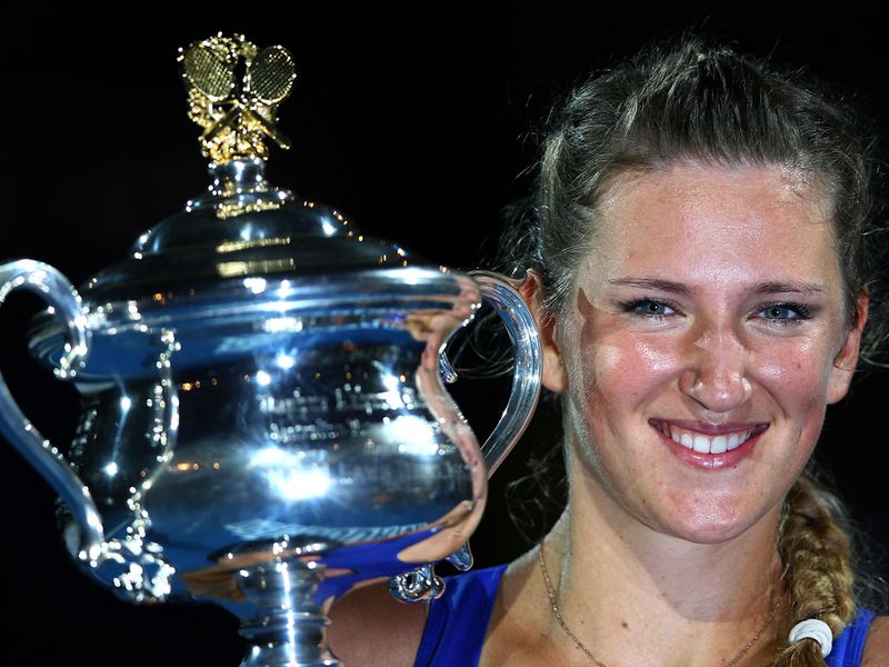 Current champion: Victoria Azarenka claimed her first Australian Open title in 2012