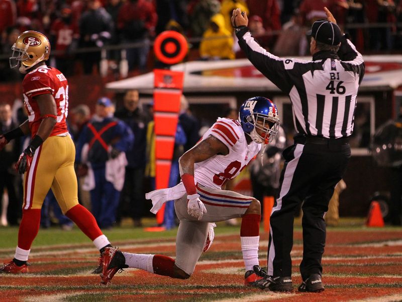 But the Giants responded in kind, this time through Mario Manningham.