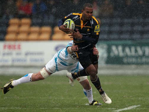 Josh Drauniniu: Hat-trick of tries for Worcester