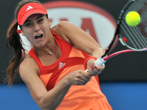 Sorana Cirstea: Slumped to defeat in Hobart