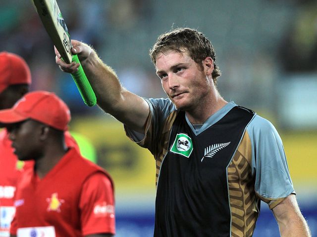 Martin Guptill: Unbeaten on 91