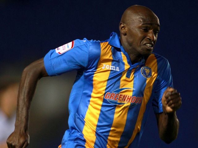 Morgan: Netted Shrewsbury's fourth goal