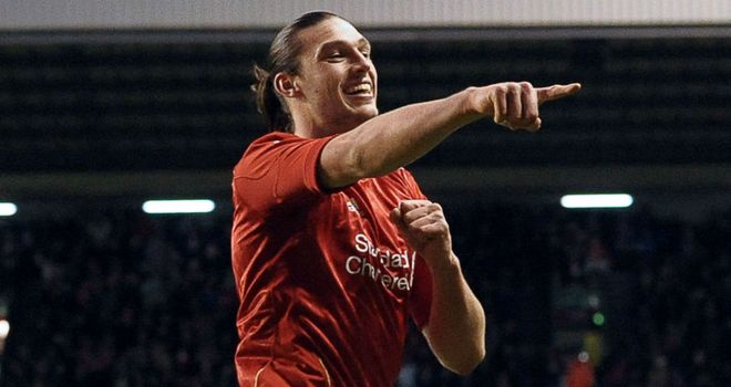Andy Carroll: The former Newcastle striker has scored just eight times for Liverpool in 47 games