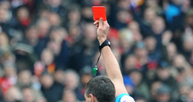 The red card was introduced at the 1970 World Cup
