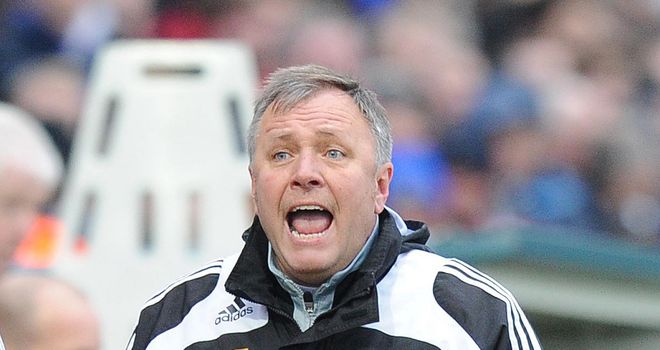 Simpson: Desperate to climb table