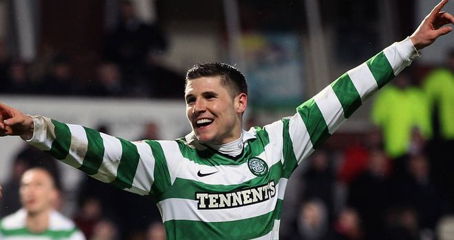 Gary Hooper: Celtic striker was on target to secure victory over Motherwell