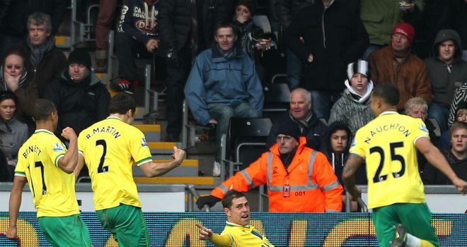 Grant Holt: Norwich striker scored twice in impressive victory away to Swansea