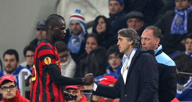 Mario Balotelli: Left out of Manchester City squad for clash with Spurs