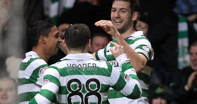 Mulgrew: Celebrates his goal
